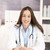portret · kobiet · lekarza · biuro · szczęśliwy · medycznych - zdjęcia stock © nyul