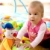 Baby playing at home stock photo © nyul