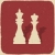 King and queen. Retro chess background, vector illustration, EPS stock photo © pashabo