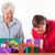 Senior with mentally handicapped daughter consider gifts stock photo © Pasiphae