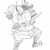 samouraïs · guerrier · épée · illustration - photo stock © patrimonio