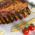 Tasty grilled ribs with vegetables  stock photo © paulovilela