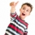 Little boy shows thumb up gesture stock photo © pekour