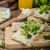 Healthy breakfast, Crispbread with organic cream cheese stock photo © Peteer