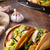 Homemade chicken tacos stock photo © Peteer
