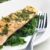 grillés · saumon · herbes · frit · épinards · alimentaire - photo stock © phbcz