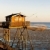 fishing house with fishing net, Gironde Department, Aquitaine, F stock photo © phbcz