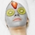 vrouw · masker · gezicht · schoonheid · aardbei · jonge - stockfoto © phbcz
