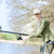 женщину · рыбалки · пруд · весны · женщины · расслабиться - Сток-фото © phbcz