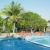 酒店 · 游泳池 · 聖誕老人 · 古巴 · 海灘 · 棕櫚 - 商業照片 © phbcz