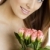 portret · kobieta · róż · kwiat · kwiaty · młodych - zdjęcia stock © phbcz
