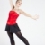 balerin · kadın · dans · kırmızı · bale · genç - stok fotoğraf © phbcz