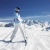 woman skier, Alps Mountains, Savoie, France stock photo © phbcz