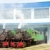 steam locomotives in depot, Kostolac, Serbia stock photo © phbcz