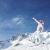 mulher · esquiador · alpes · montanhas · França · esportes - foto stock © phbcz