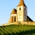 church with vineyard, Hunawihr, Alsace, France stock photo © phbcz