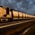 trem · pôr · do · sol · tarde · dia · saskatchewan · Canadá - foto stock © pictureguy