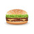 Fast-Food · realistisch · burger · Vektor · Hamburger · Sandwich - stock foto © pikepicture