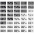 dominó · completo · grande · conjunto · vetor · preto · e · branco - foto stock © pikepicture