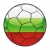 Bulgaristan · bayrak · futbol · topu · futbol · spor · futbol - stok fotoğraf © PilgrimArtworks