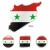 Szíria · térkép · internet · gombok · forma · szerkeszthető · zászló - stock fotó © PilgrimArtworks