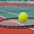 tenis · kortu · top · gökyüzü · bahar · uygunluk - stok fotoğraf © pinkblue