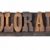 コロラド州 · 西部 · スタイル · タイプ · 孤立した · 言葉 - ストックフォト © PixelsAway