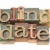 blind date  in letterpress type stock photo © PixelsAway