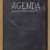 agenda · lousa · assinar · branco · giz · letra - foto stock © PixelsAway