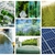 collage · reciclaje · energía · limpia · agua · primavera · piscina - foto stock © pixinoo