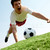 球 · 圖像 · 足球運動員 · 落下 · 下 - 商業照片 © pressmaster