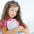 cute · kid · Porträt · Mädchen · schauen · Kamera - stock foto © pressmaster