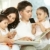 genitori · bambini · ritratto · famiglia · felice · due · tempo - foto d'archivio © pressmaster