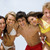 feliz · amigos · retrato · ninas · chicos · mirando - foto stock © pressmaster