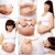 gravidanza · collage · donna · incinta · sorriso · cuore - foto d'archivio © pressmaster