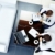 business · hal · afbeelding · twee · zakenlieden · vergadering - stockfoto © pressmaster
