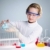 Chemiker · Mädchen · kleines · Mädchen · Gießen · Flüssigkeit · Arzt - stock foto © pressmaster