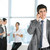 chamada · foto · bonito · empregador · parceiro · trabalhando - foto stock © pressmaster