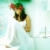 elegantie · mooie · vrouw · witte · jurk · vergadering · venster · naar - stockfoto © pressmaster