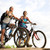 kettő · biciklisták · kép · sportos · pár · biciklik - stock fotó © pressmaster
