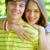 affetto · sorridere · ragazza · felice · ragazzo - foto d'archivio © pressmaster
