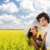felicidad · foto · pie · campo - foto stock © pressmaster