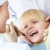 zahnärztliche · Prüfung · Bild · kleines · Mädchen · Zähne · Arzt - stock foto © pressmaster
