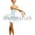 gyönyörű · ballerina · portré · bájos · nyújtott · kar - stock fotó © pressmaster