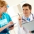 Beratung · Foto · Arzt · schauen · Krankenschwester - stock foto © pressmaster