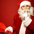 Navidad · sorpresa · retrato · papá · noel · enorme · rojo - foto stock © pressmaster