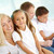 mère · fille · portrait · heureux · femme · père · en · fils -  © pressmaster