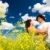 vară · cer · vedere · amoros · cuplu - imagine de stoc © pressmaster