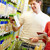 supermarket · obraz · szczęśliwy · para · towary - zdjęcia stock © pressmaster