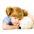 tenro · criança · retrato · ursinho · de · pelúcia · menina · crianças - foto stock © pressmaster